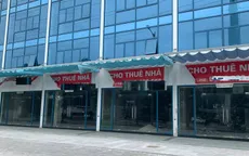 Tháo chạy vì... giá mặt bằng cả trăm triệu đồng/tháng thì bán gì cho lại?