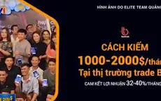 Công an TP Hồ Chí Minh tìm người đầu tư vào sàn Busstrade