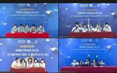 Những tiếng cười sảng khoái mà thấm thía trong gameshow trực tuyến “Hành trang di cư”