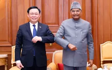 Chủ tịch Quốc hội Vương Đình Huệ hội kiến Tổng thống Ấn Độ Ram Nath Kovind