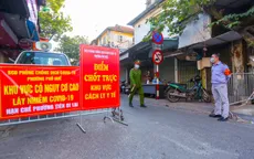Hà Nội: Phong tỏa khu tập thể có 60 ca F0