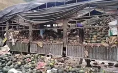 Chủ xe nông sản tắc ở Lạng Sơn: “Không nhanh, hỏng đổ đi hết, xót xa lắm”