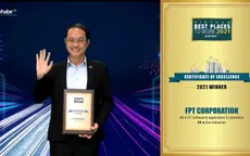 FPT được vinh danh Nơi làm việc tốt nhất ngành CNTT Việt Nam năm 2021