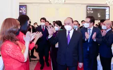 Chủ tịch nước Nguyễn Xuân Phúc gặp gỡ đại diện cộng đồng Việt Nam tại Liên bang Nga
