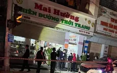 Công an khám xét shop thời trang nơi cô gái trộm váy bị hành hung