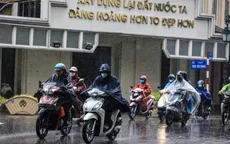 Mưa, dông ở Bắc Bộ, Bắc và Trung Trung Bộ có khả năng kết thúc vào sáng 24/3