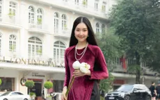Thướt tha những mẫu áo dài đậm chất Á Đông của người con gái Hà Thành đón Tết