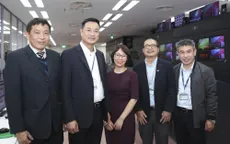 Lãnh đạo Đài THVN thăm và chúc Tết các đơn vị trong đêm Giao thừa