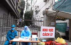 Phong tỏa một khu vực ở quận Ba Đình nơi có ca bệnh COVID-19