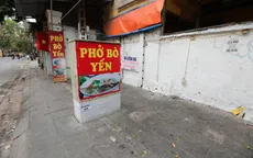 Hàng ăn, uống đường phố Hà Nội đóng cửa, quán trong nhà dựng vách ngăn