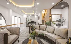 Ngôi nhà có không gian resort trên sân thượng