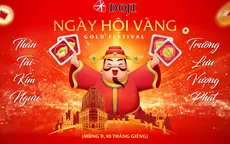 Cơ hội trúng ngay hàng chục lượng vàng trong “Ngày hội Vàng” tại DOJI Tower