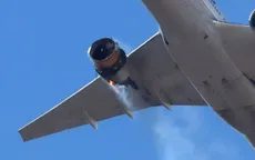 Máy bay boeing 777 hạ cánh an toàn sau khi bị lỗi động cơ