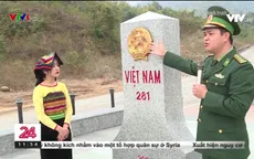 Tiết học ngoại khóa ý nghĩa ở cột mốc biên giới