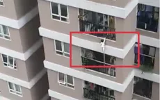 Bé gái ở Hà Nội thoát chết hy hữu sau khi rơi từ tầng 13 khu chung cư