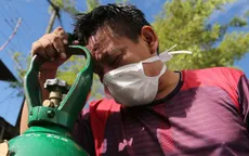 Người dân Peru xếp hàng mua oxy cho bệnh nhân COVID-19