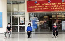 Ba bệnh nhân đầu tiên ở Hải Dương xuất viện