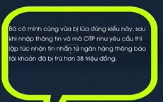 Điểm mạng: Nhiều chiêu trò giả mạo tin nhắn ngân hàng để lừa đảo dịp cận Tết