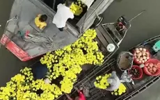 Chợ nổi Cái Răng những ngày giáp Tết