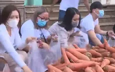 TP. HCM: Hoa hậu, Á hậu chung tay giải cứu nông sản từ Hải Dương