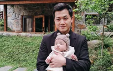 Ngắm nhóc tì cực bảnh là con trai nhà MC Trần Ngọc