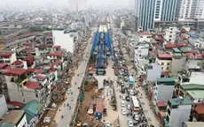 Tuyến cầu Vĩnh Tuy - Ngã tư Vọng sắp thoát cảnh ùn tắc