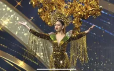 Cú xoay người ấn tượng của Ngọc Thảo trên sân khấu Miss Grand International