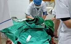 Nam thanh niên bỏng toàn thân do nổ bình gas