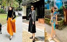 Lã Thanh Huyền đẹp hút hồn với gu thời trang cực sang chảnh