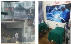 Dưới là quán cafe, trên là phòng phẫu thuật thẩm mỹ trá hình
