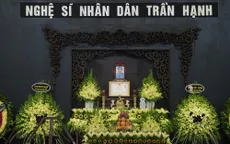 Gia đình, bạn bè tiễn đưa NSND Trần Hạnh