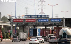 Ùn ứ giao thông ngày đầu thu phí Trạm BOT trên Xa lộ Hà Nội