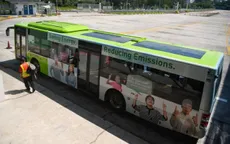 Singapore thử nghiệm xe buýt chạy bằng năng lượng mặt trời
