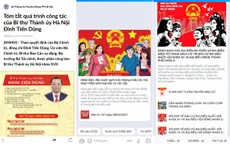 Cập nhật thông tin về bầu cử đại biểu Quốc hội và đại biểu HĐND các cấp qua Zalo