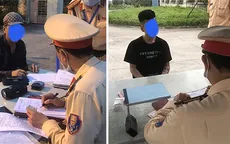 2 lái xe dương tính với ma túy trên cao tốc Hà Nội - Hải Phòng