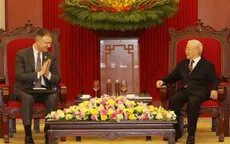 Tổng Bí thư Nguyễn Phú Trọng tiếp Đại sứ Hoa Kỳ