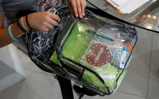 Phát hiện cặp sách Trung Quốc sản xuất chứa chất độc nguy hiểm