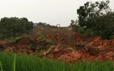 Sạt hồ chứa chất thải nhà máy tuyển quặng sắt