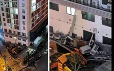 Gần 10 cục nóng điều hòa chung cư rơi xuống khu vui chơi trẻ em