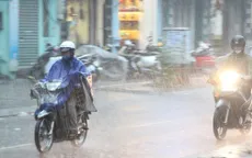 Từ chiều 28/4 đến ngày 29/4, vùng núi Bắc Bộ có mưa rất to và dông