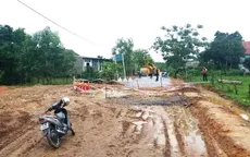 Bé trai 4 tuổi đuối nước thương tâm dưới hố công trình