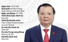 Chân dung tân Bí thư Thành ủy Hà Nội Đinh Tiến Dũng