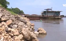 Hà Nội công bố tình trạng khẩn cấp sự cố sụt, sạt kè ven sông Hồng