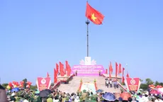 Lễ Thượng cờ Thống nhất non sông bên đôi bờ Hiền Lương