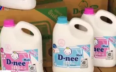 Thêm một cơ sở sản xuất nước giặt giả hàng Thái Lan bị triệt phá