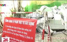 Tháo dỡ 7 công trình sai phép trong một phường tại TP Hồ Chí Minh