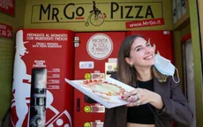 Máy bán pizza tự động tại Italy