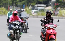 Bắc Bộ và vùng núi Thanh Hóa đến Phú Yên nắng nóng gay gắt, có nơi trên 40 độ C
