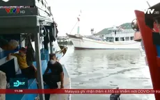 Kiểm soát dịch Covid-19 đối với tàu cá vãng lai
