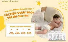 Bỉm dán Momo Rabbit 2021 với diện mạo mới: Tiện lợi hơn, ưu việt hơn